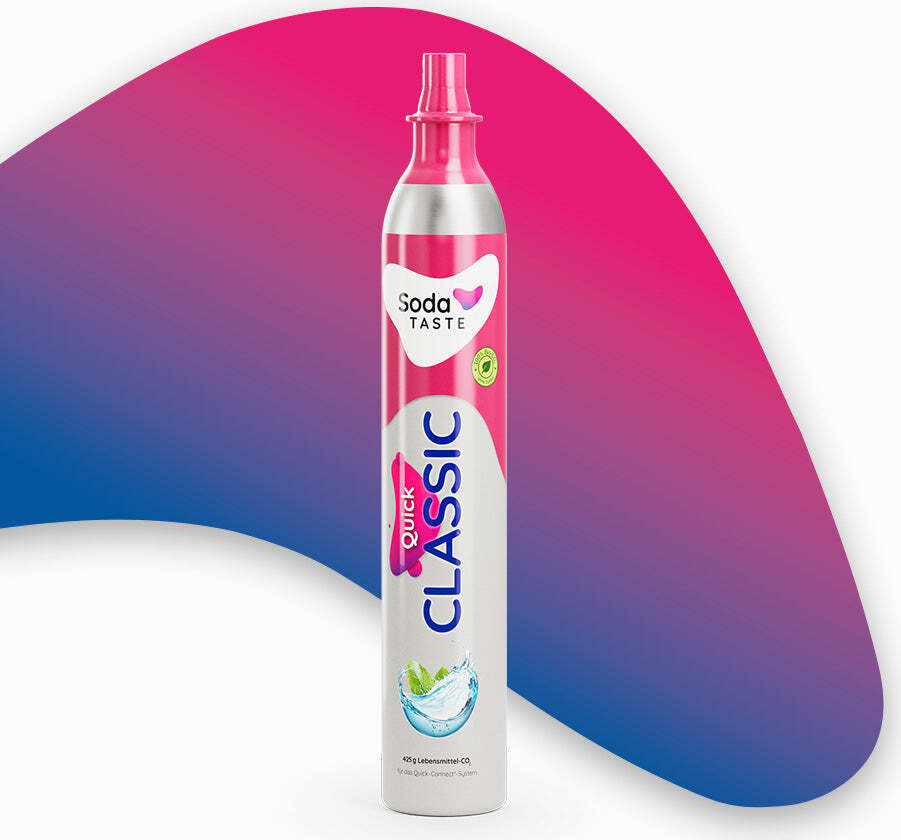 Kúpiť fľašu SodaTASTE Quick Classic CO2 pre Sodastream (rýchle pripojenie)