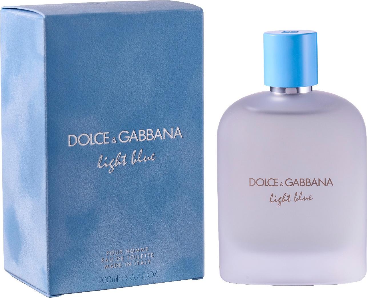 Dolce&Gabbana Light Blue Pour Homme, Muži, 200 ml, čierne korenie, Figa, Pačuli, Sprej