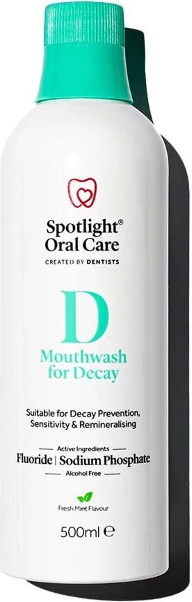 Spotlight Oral Care Mouthwash Teeth Wash Developed by Irish Dentists 500mL 17 fl oz