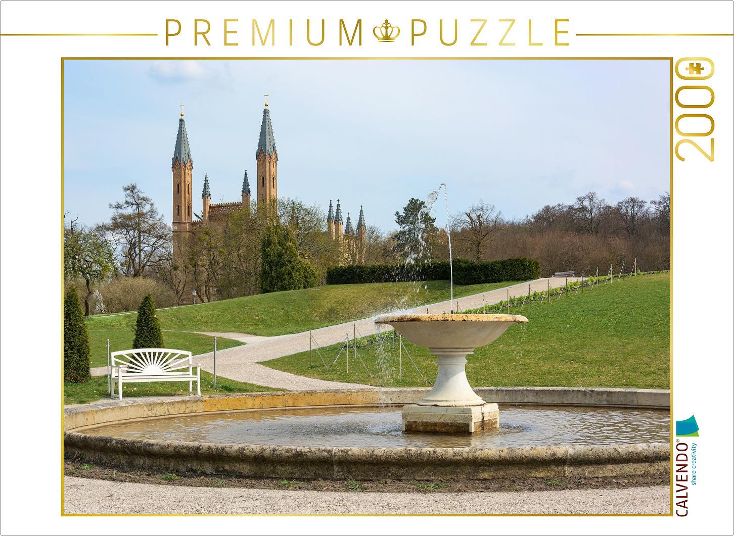 CALVENDO Puzzle Neustrelitz 2000 Teile Puzzle quer | 2000 Teile Lege-Größe 90x67cm Foto-Puzzle für glückliche Stunden