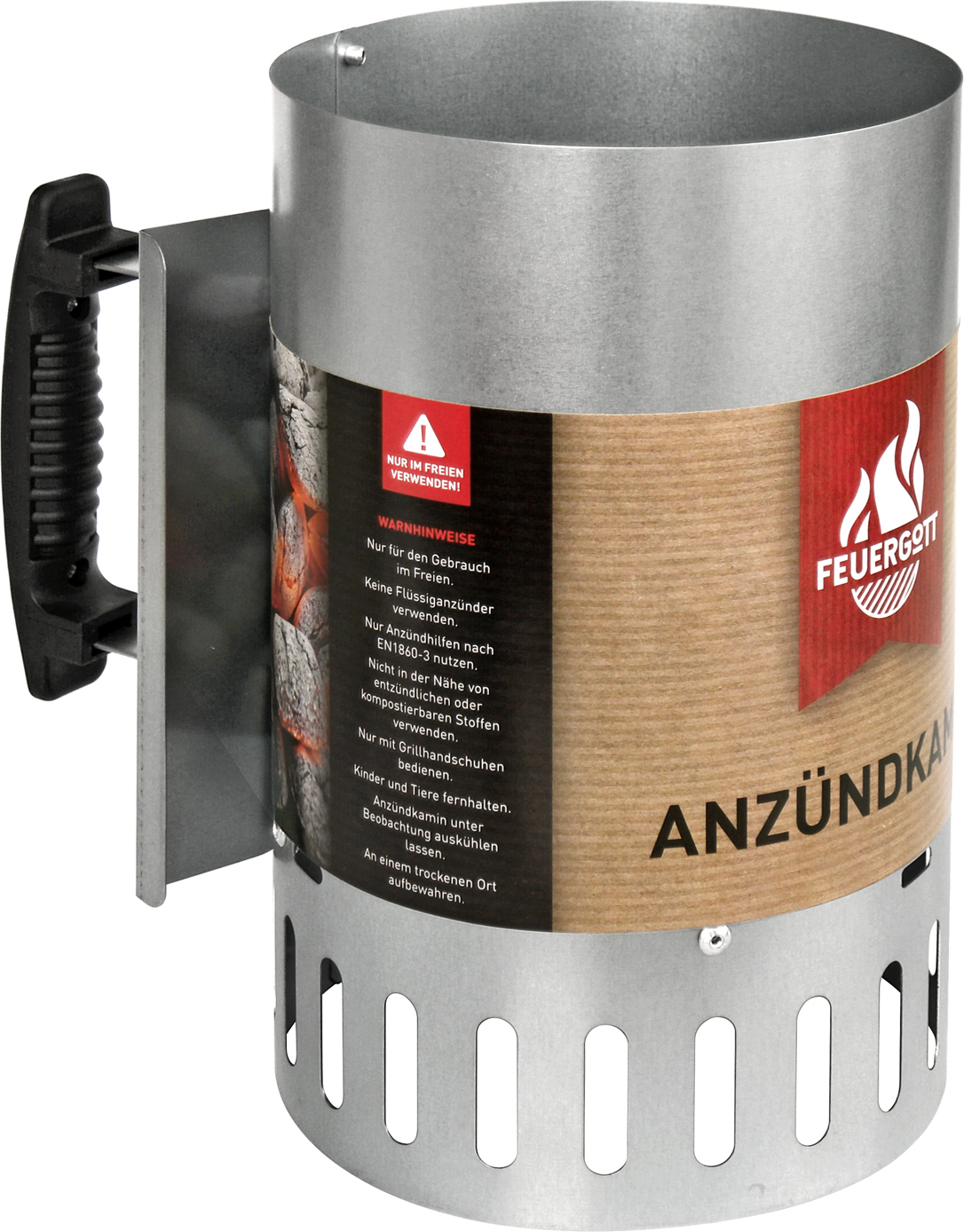 FEUERGOTT Anzündkamin Premium BIG XXL