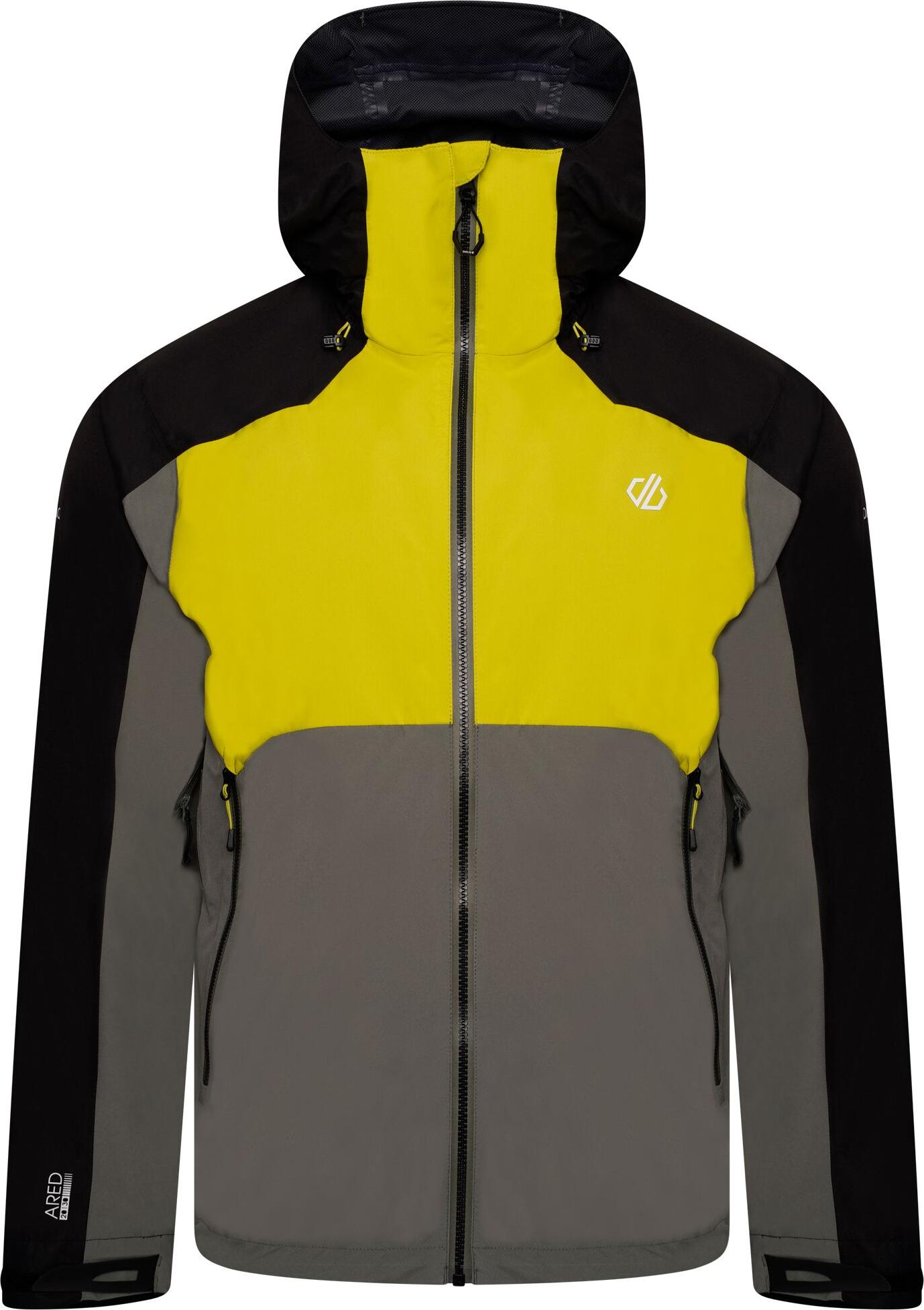 Regatta Dare 2B - "Touchpoint II" Jacke, wasserfest für Herren RG7325 (S) (Agaven-Grün/Neon-Gelb) UTRG7325