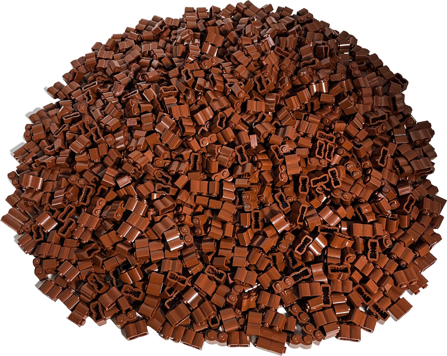 LEGO® 1x2 kocky Palisáda Modifikovaný kmeň Červená hnedá - 30136 NOVINKA! Množstvo 500x