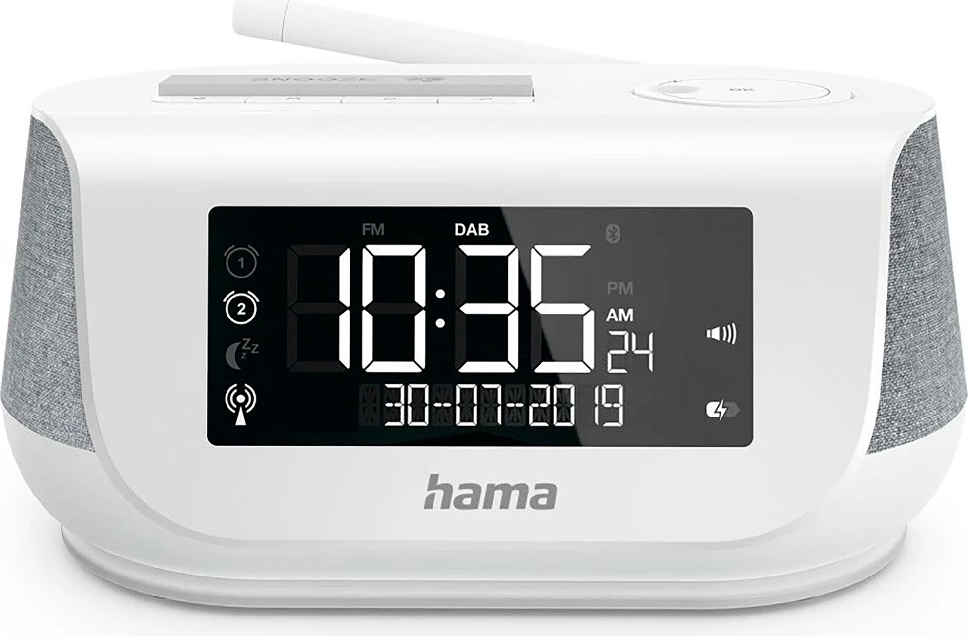 hama DR36SBT DAB+ Empfnger wei 00054231