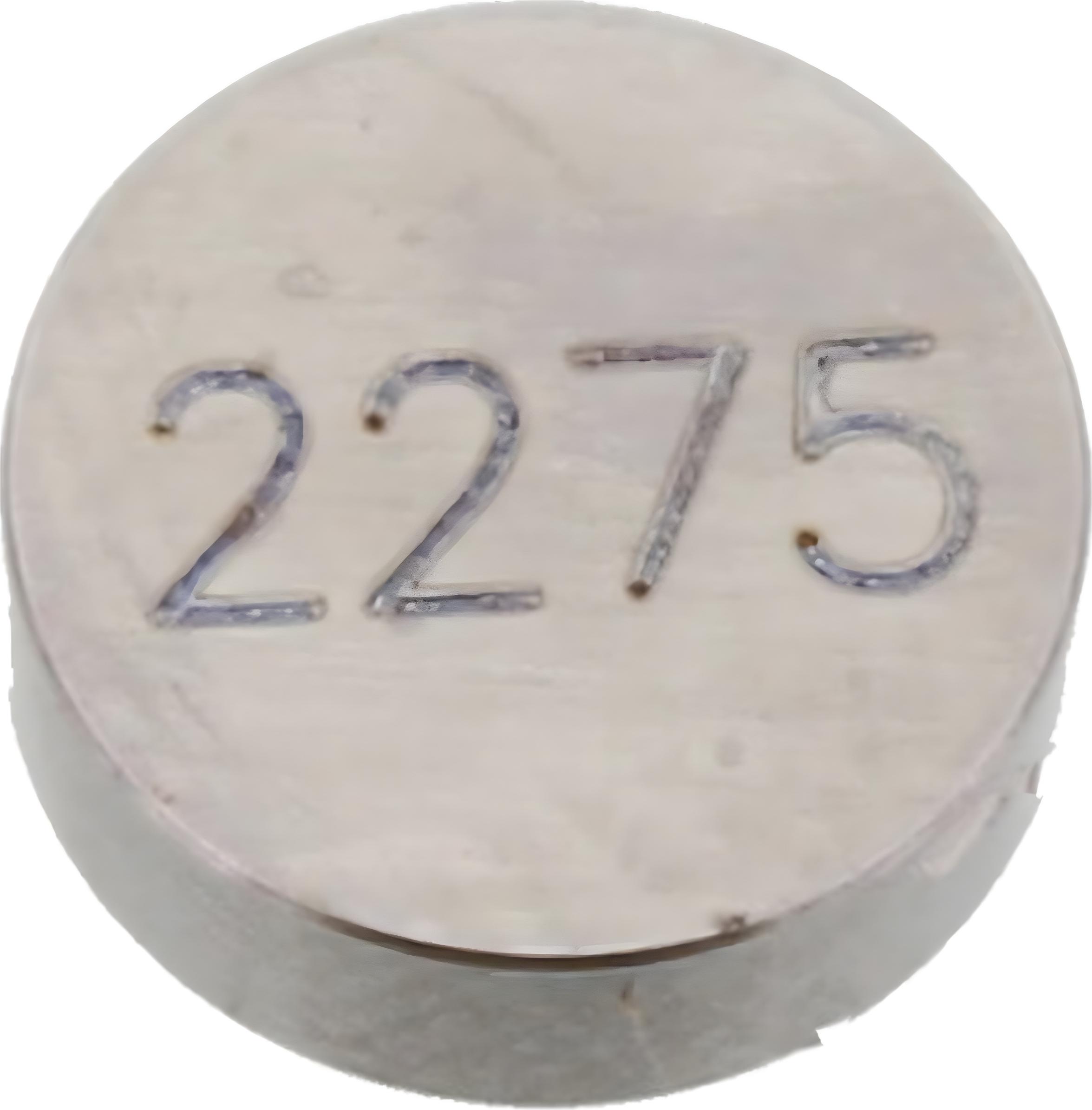 Ventil-Einstellplättchen JMP 7,5mm 2,275 für Suzuki GSX 12 FA F / GSF Bandit SA , Honda CBF A 50 / 125 / 150 / 250 / 300 / 320 / 321 / 400 / 450 / 500 / 510 / 530 / 600 / 630 / 636 / 650 / 660 / 675 / 689 / 700 / 750 / 765 / 779 / 800 / 847 747.09.22