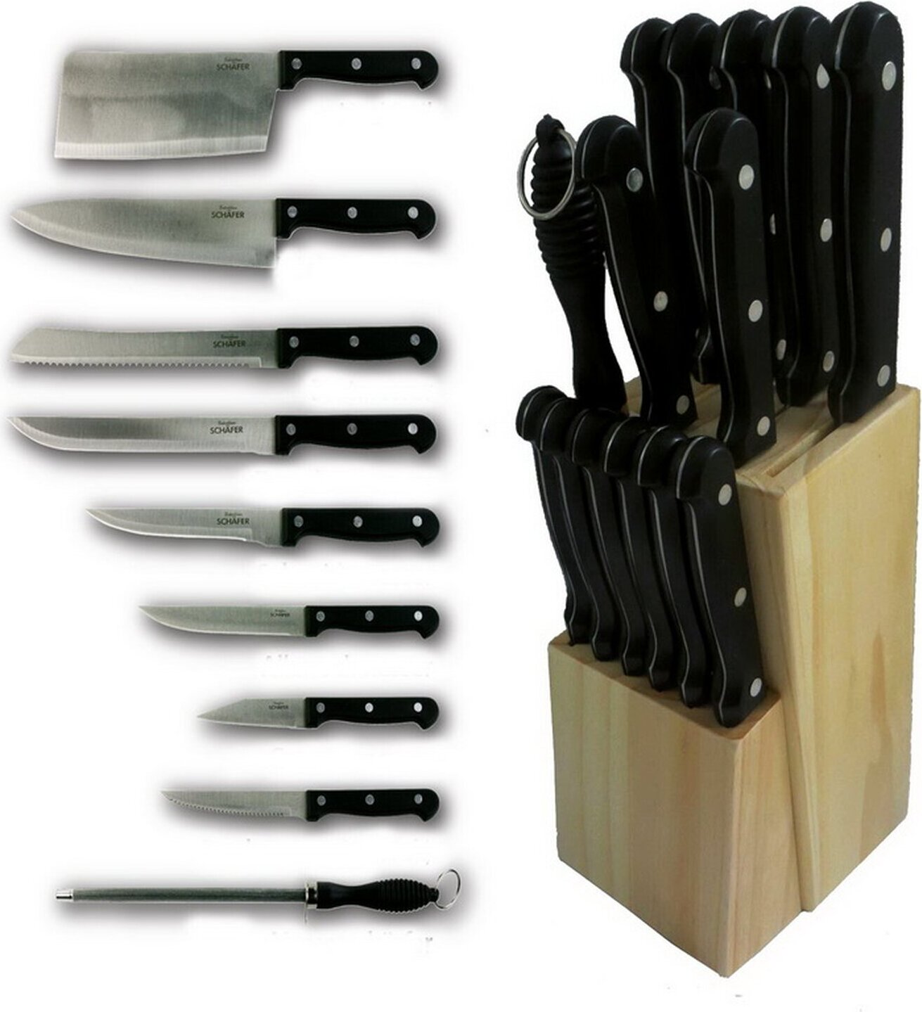 Michelino 15 Teiliges Messer-Set Inkl. | Kaufland.de