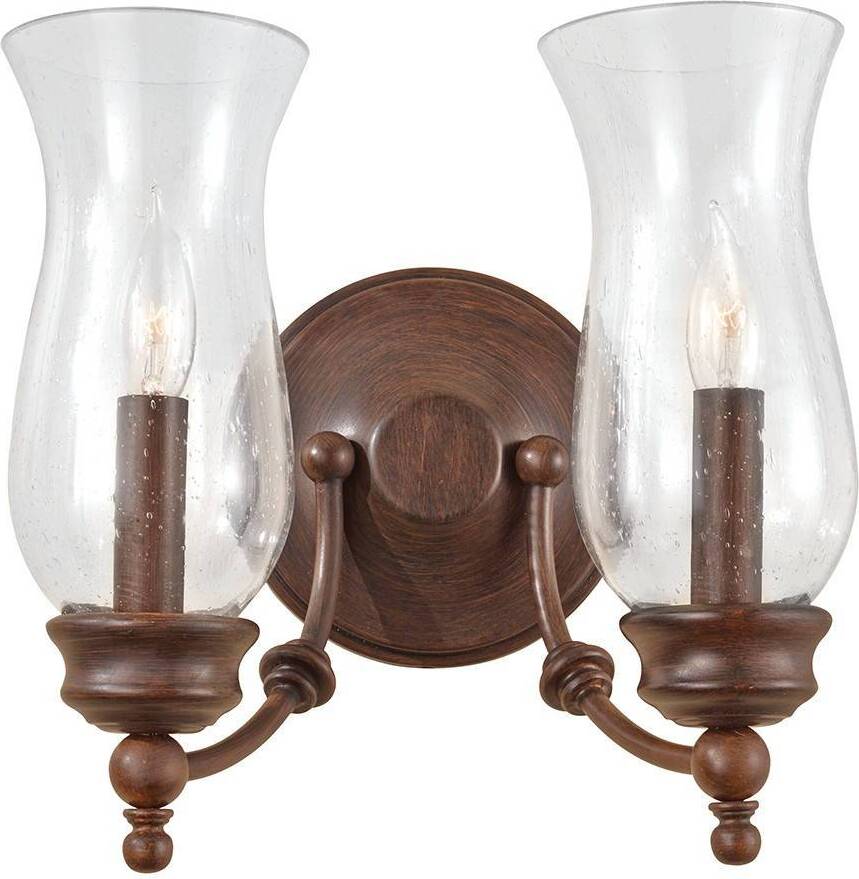 Elstead Lighting Elstead Pickering Lane Wandleuchte E14 2-fach Heritage Bronze FE-PICKERING-LANE2