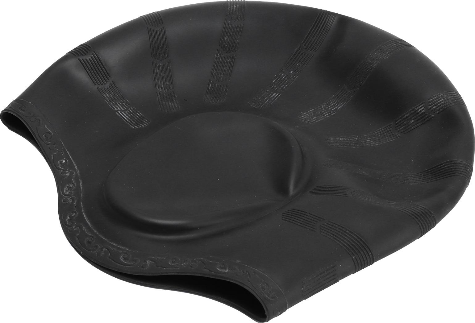 Cocosity Silikon-Schwimmkappe Ohrenschutz Dreidimensional Ergonomisch Wasserdicht BadehutSchwarz