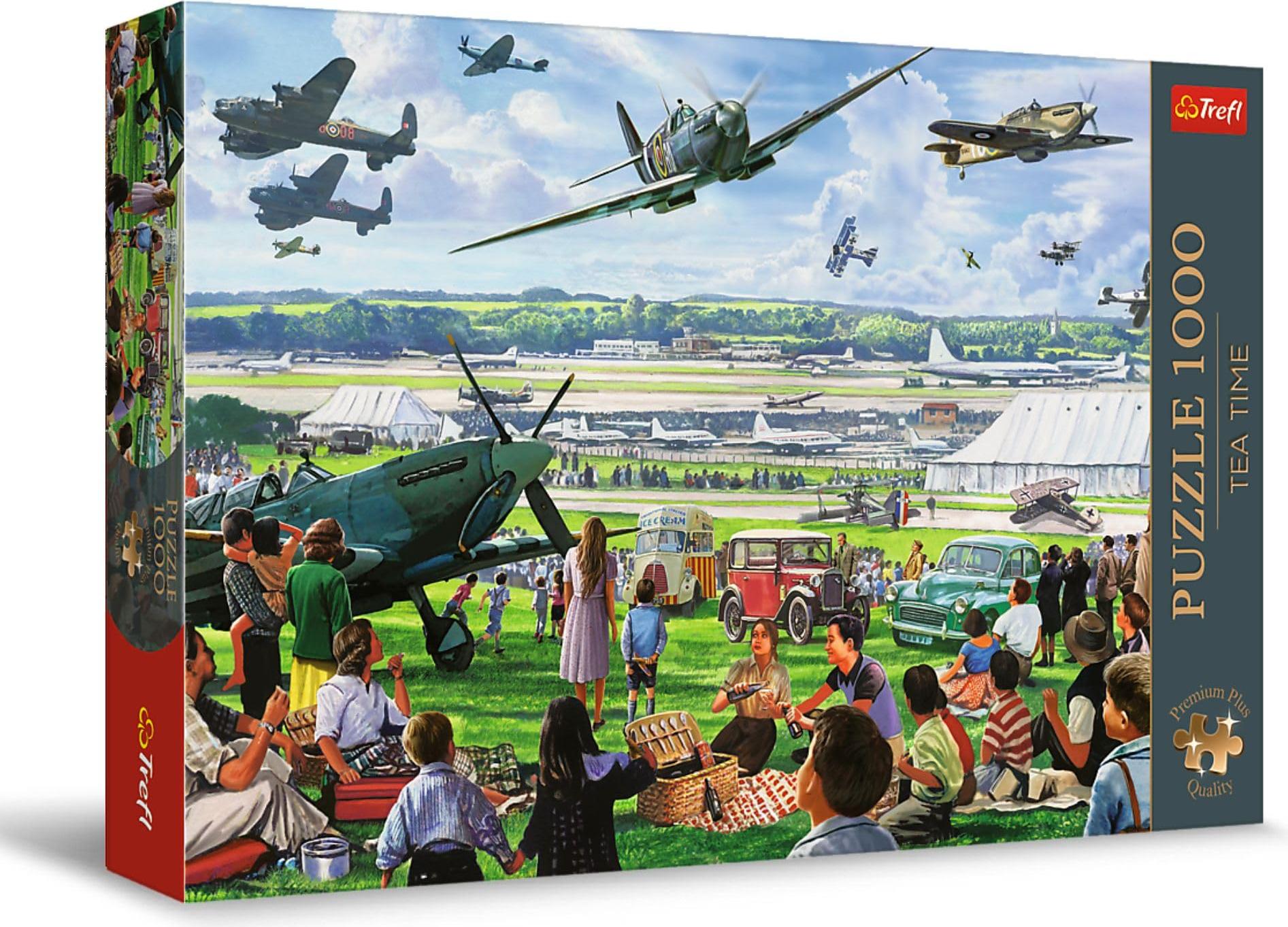 TREFL PUZZLE 1000 PremPlus Tea Time: Flugschau 10846