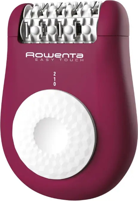 Epilierer, Rowenta EP1120F1 Easy Touch DARK Pink, kompakt, 2 Geschwindigkeiten, Reinigungsbrste, Einsteigeraufsatz