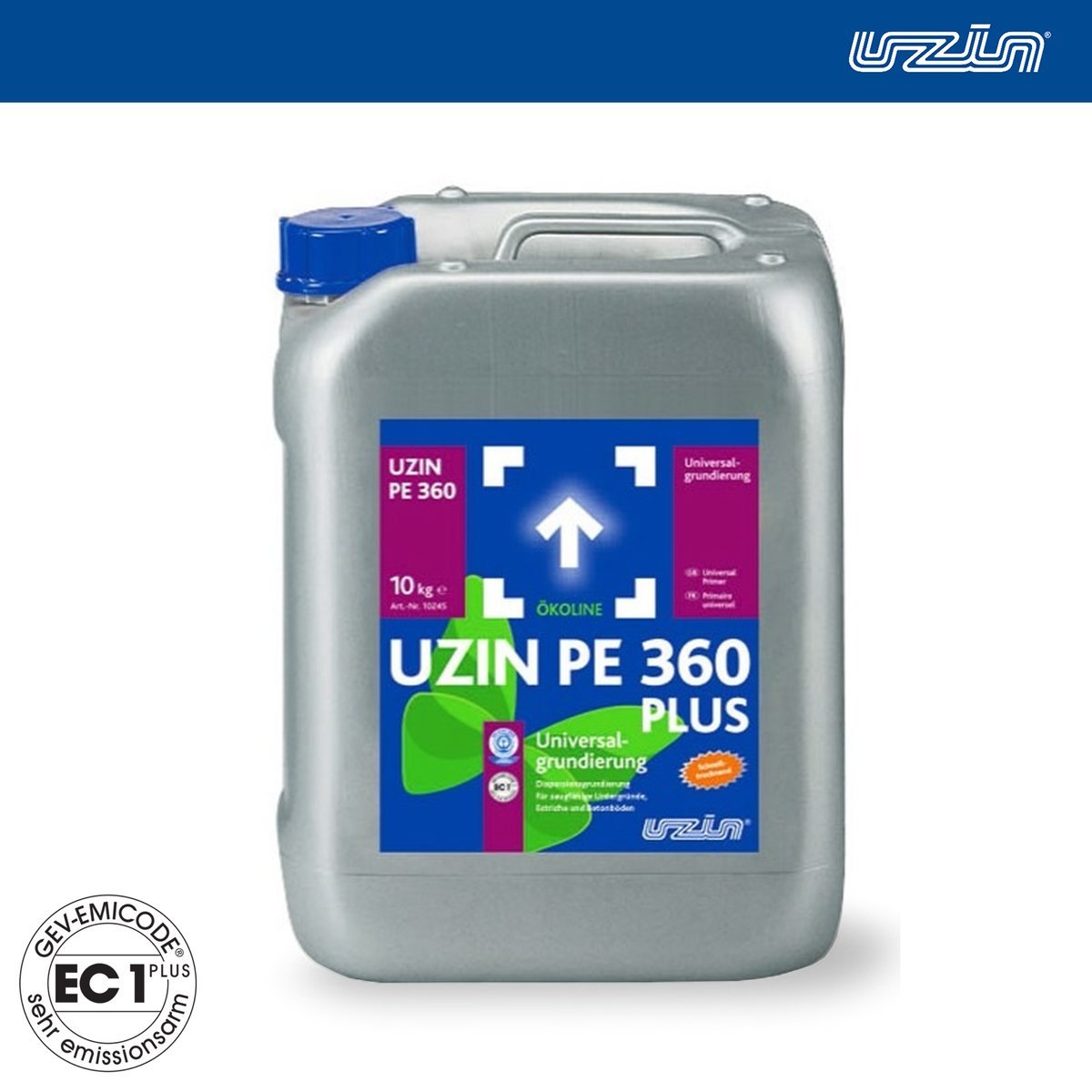 Uzin Utz SE UZIN PE 360 Plus gebrauchsfertige Dispersionsgrundierung 10kg 81