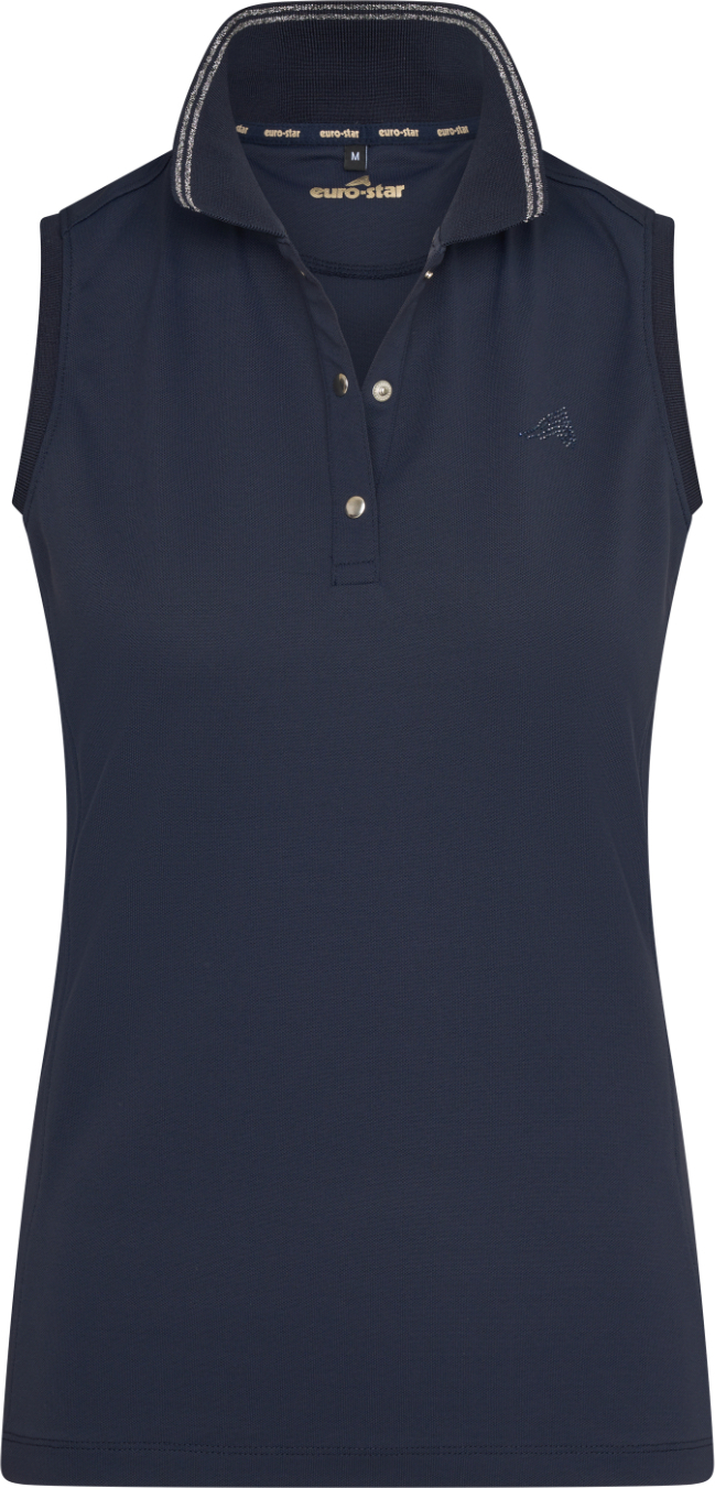 Euro-Star Euro Star Poloshirt ärmellos Carmella Navy 2022, Größe:L HVEq22_FS_284