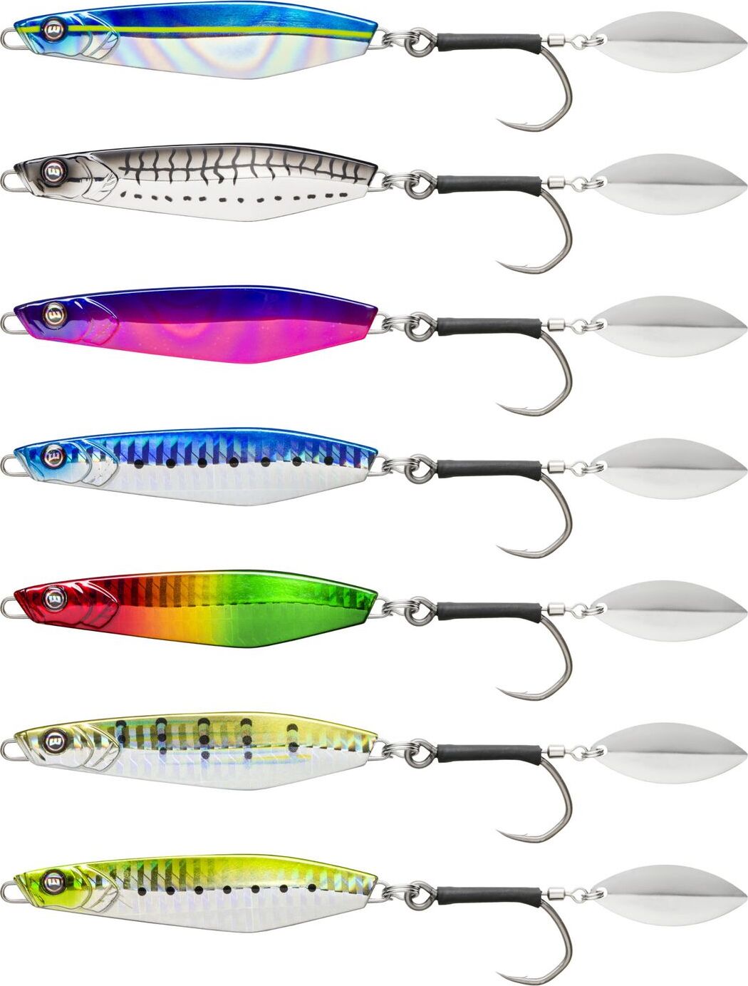 Williamson Thunder Jig Bladed 8cm 40g - Meeresköder, Williamson Farben:Green Sardine WI2424077