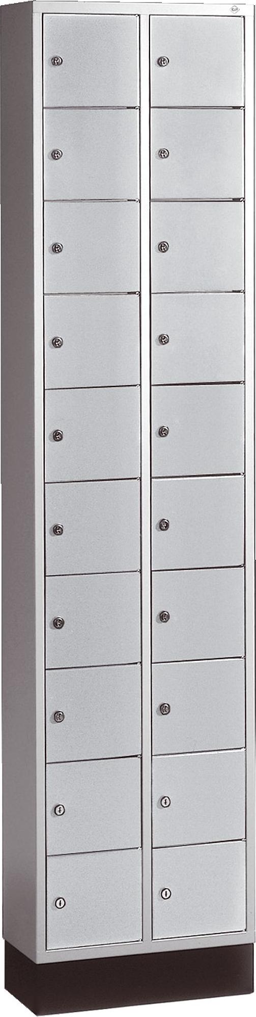 C und P C+P Wertfachschrank "S 4000 Intro", Lichtgrau (RAL 7035) 8070-203