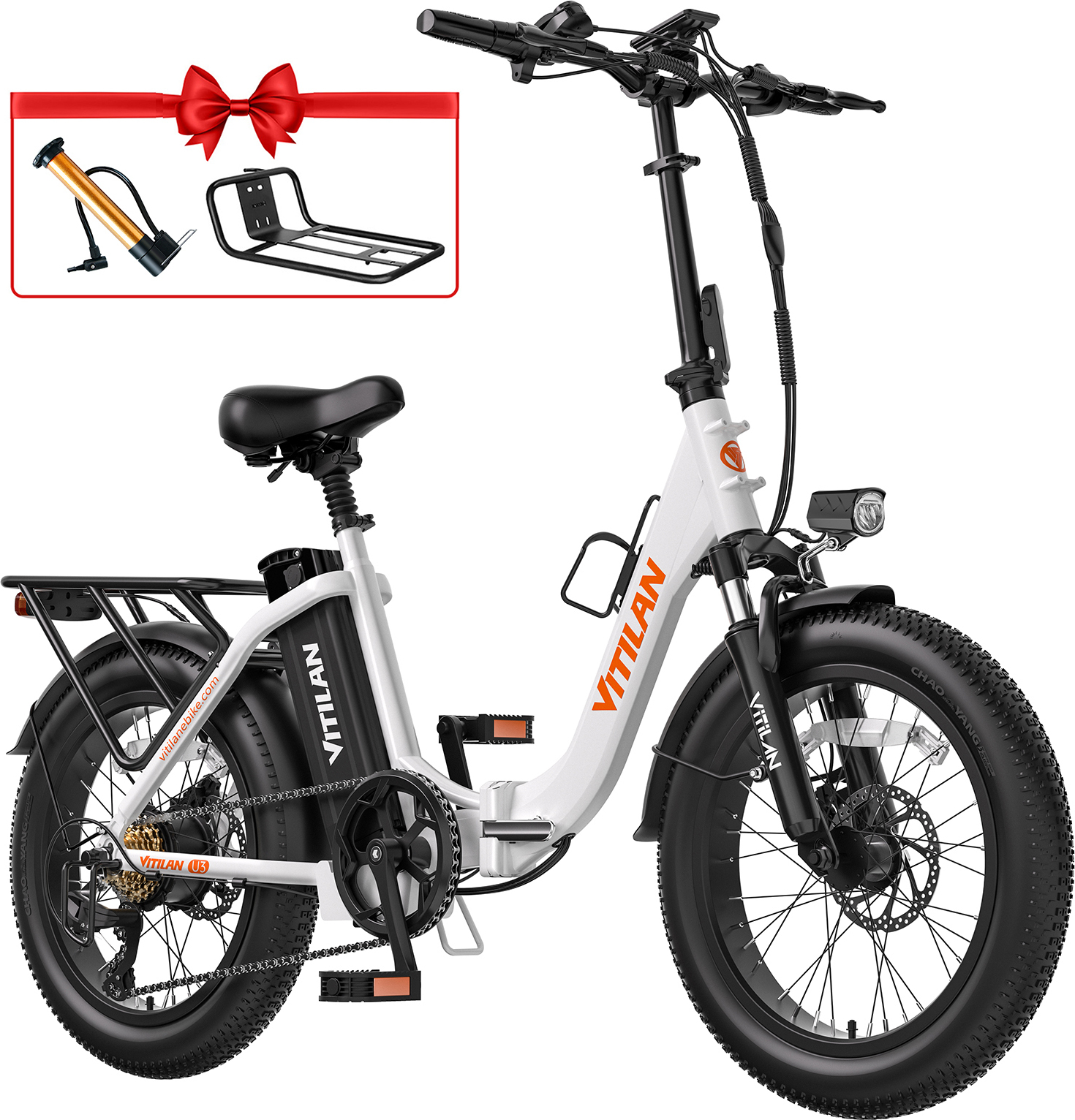 20 * 3.0 palcový e-bike skladacie bicykle skladací bicykel elektrický bicykel E-BIEK 13AH Fatbike, elektrický bicykel mestský pedelec elektrický bicykel s aplikáciou pre dospelých 150 -195cm