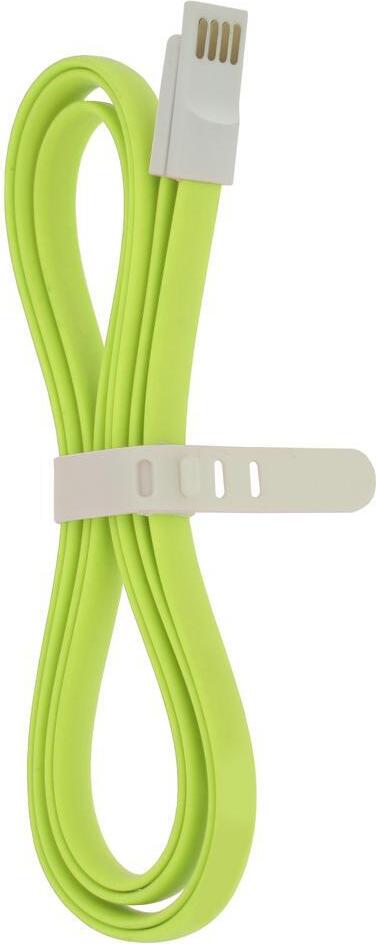 Blautel Daten-Kabel USB auf Micro-USB magnetisch, 120cm Länge, Grün USMFLV