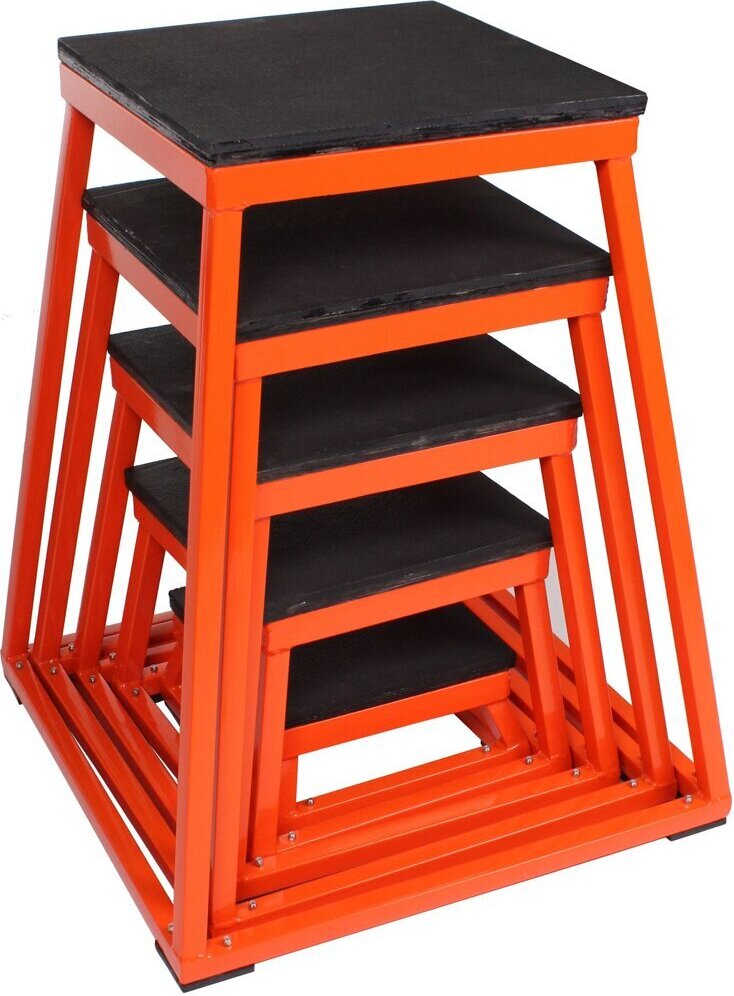 Plyo Bench Satz von 5 Plyo-Boxen 1 Satz