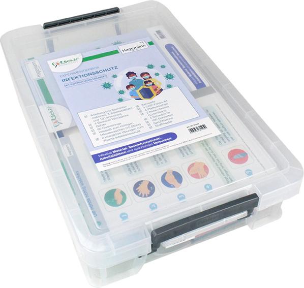 Default TimeTEX Experimentier-Box "Infektionsschutz", 81-tlg. 81545