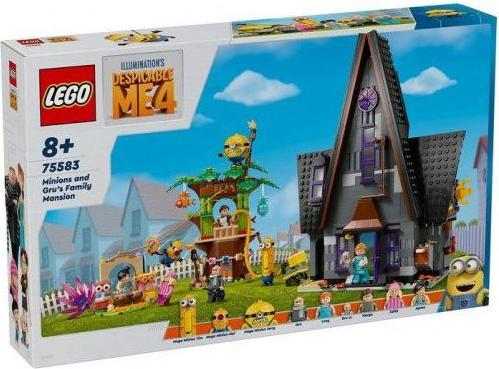LEGO Moi, Moche et Méchant 4 Familiengrundstück Bauset, 868 Teile, 6 Minifiguren