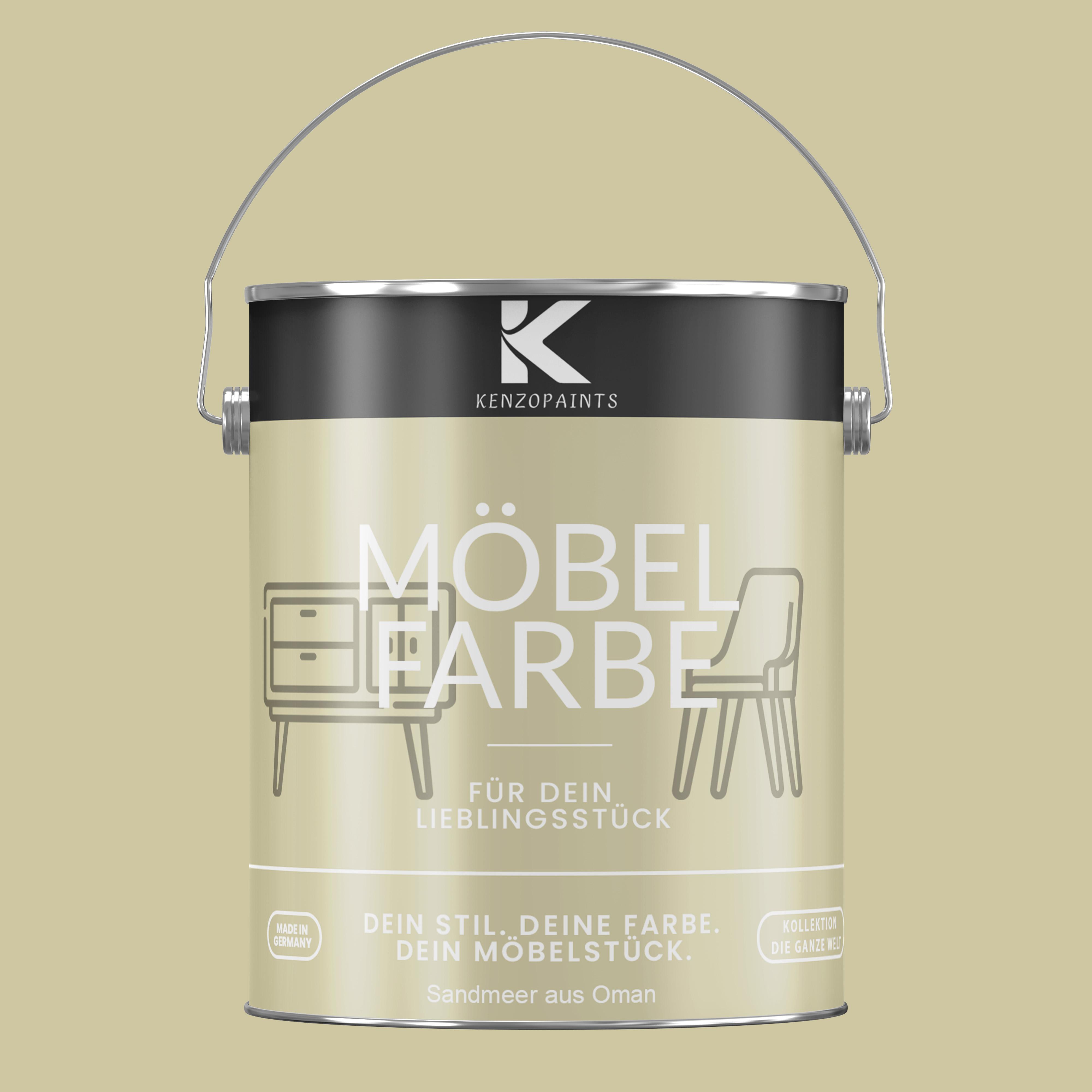Farbmanufaktur Contura Berkemeier Kenzopaints 2,5Liter Möbelfarbe Möbellack - Sandmeer aus Oman