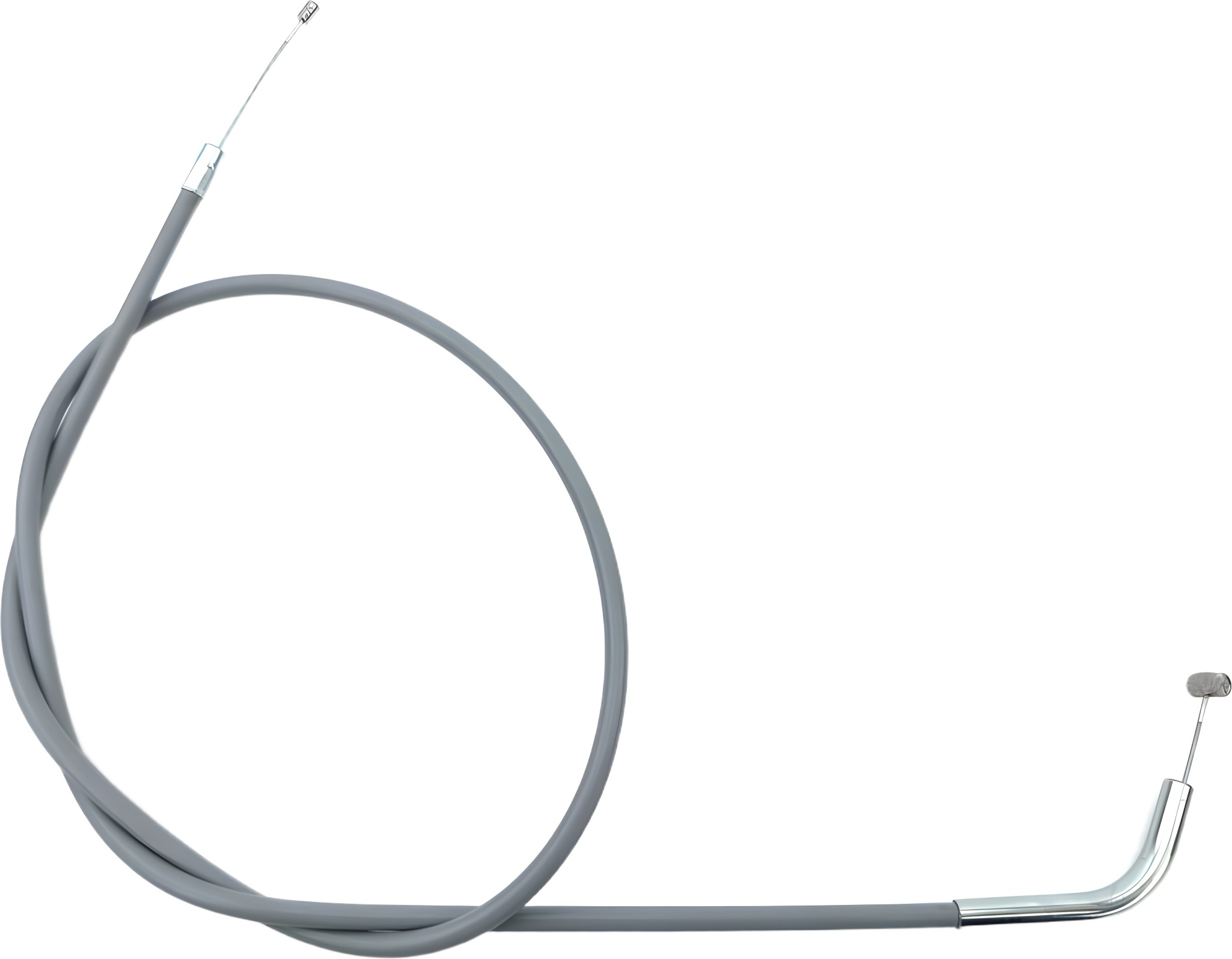 MOGA' Gaszug MOGA Grau Metall für NSU Quickly N, S 16 44 01 509 MG00084138