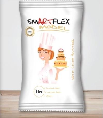 Smartflex Kakaobutter-Modelliermasse 1 kg im Beutel (Kuchenmodelliermasse) 54039