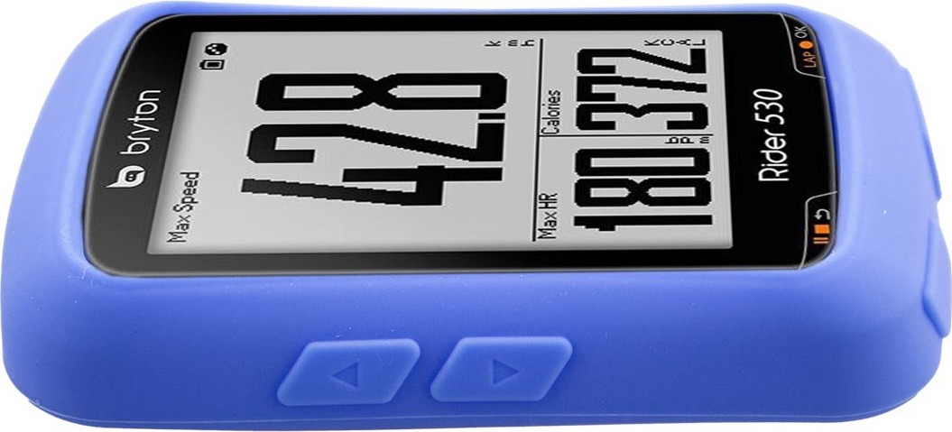 caseroxx Silikon-Hülle für Bryton 530 blau 10019901-134
