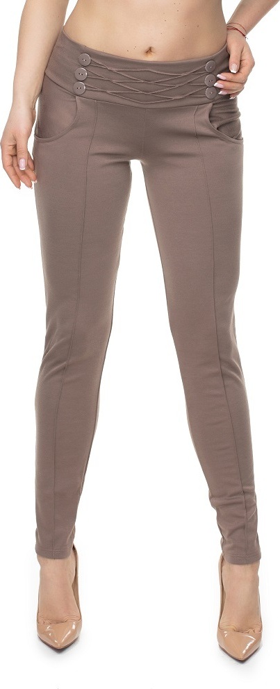 PeeKaBoo Hose Freizeithose in cappuccino S/M 0105