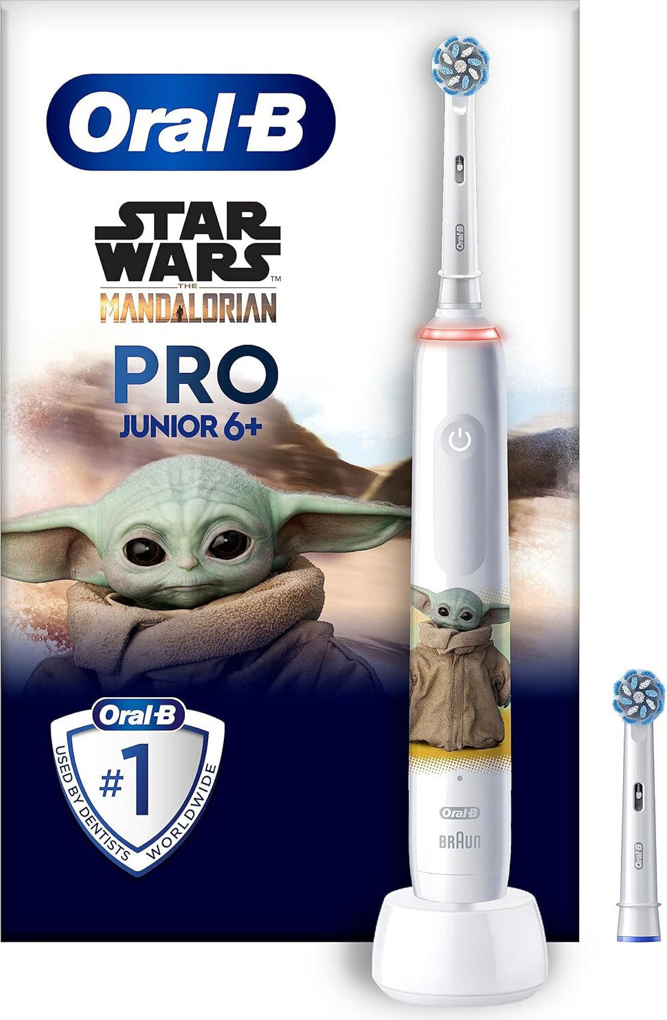 Oral-B Zahnbürste Grogu/Starwars Junior Pro Grogu/Sta
