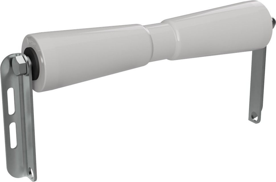 Yosoo Health Gear Arresto di Prua del Rullo del Rimorchio della Barca da 160 Mm, Chiglia in PVC Blu Marino Autocentrante Durevole per Rimorchi Rullo della Barca, Arresto di Sostituzione