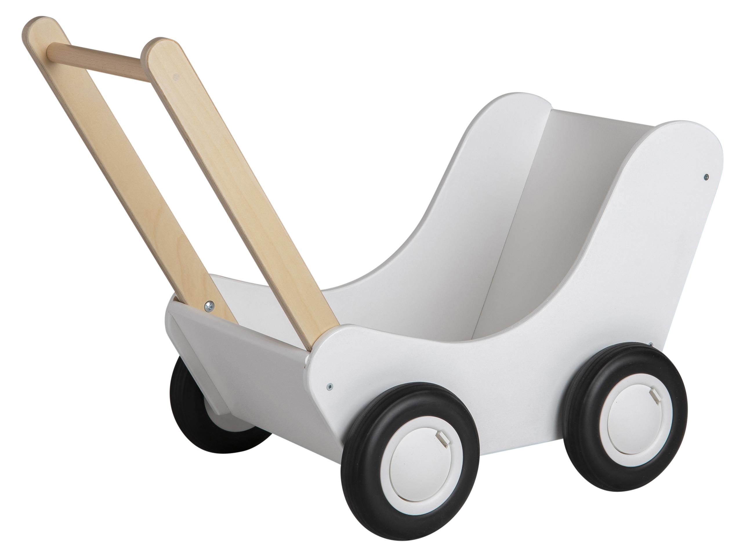 Pertina Van Dijk Poppenwagen wei (zerlegt) (Kinderbetreuungsqualitt) 6082P