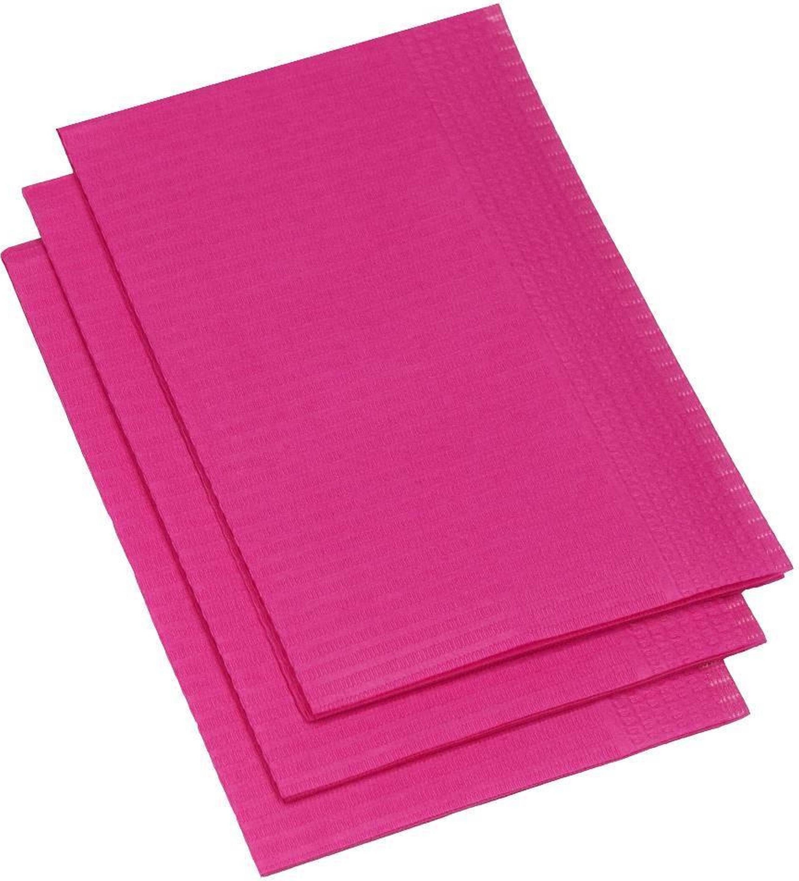 RAUE 500 Nitras Patientenservietten | 33 x 45 cm | Servietten | pink 007029
