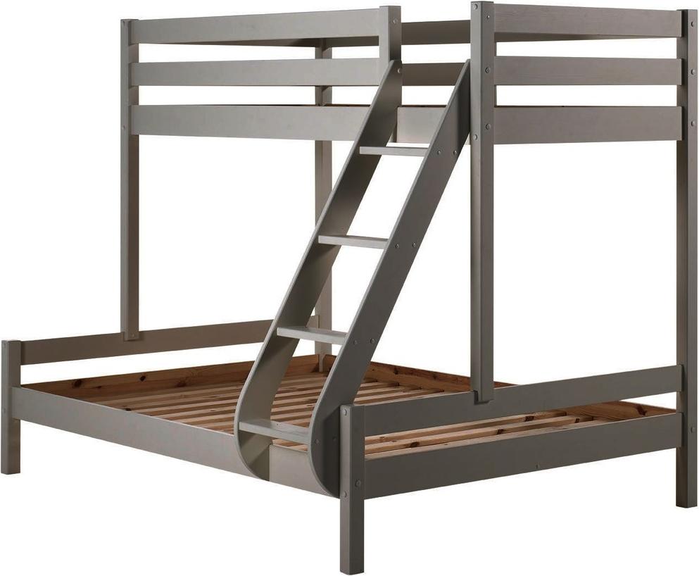 Bett Etagenbett Familienbett Martin Kiefer Grau 90x200 cm