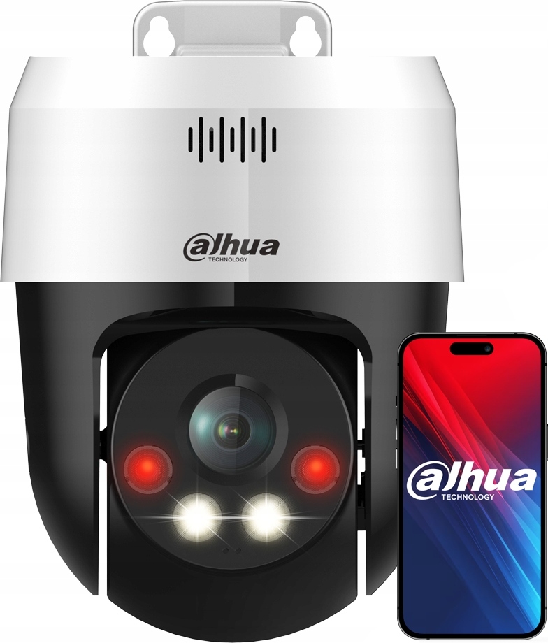 Dahua 5Mpx Poe Ptz-Kamera: Audio, Bewegungserkennung, Eindringungswarnung BELLA-T-1143