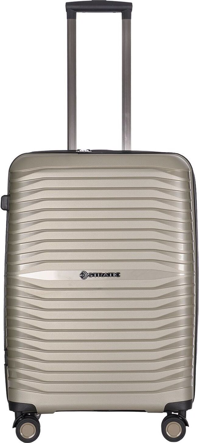 Stratic Gepäckstücke Stratic Bright+ 4 Rollen Trolley M 66 cm mit Dehnfalte 03-86-1069-65