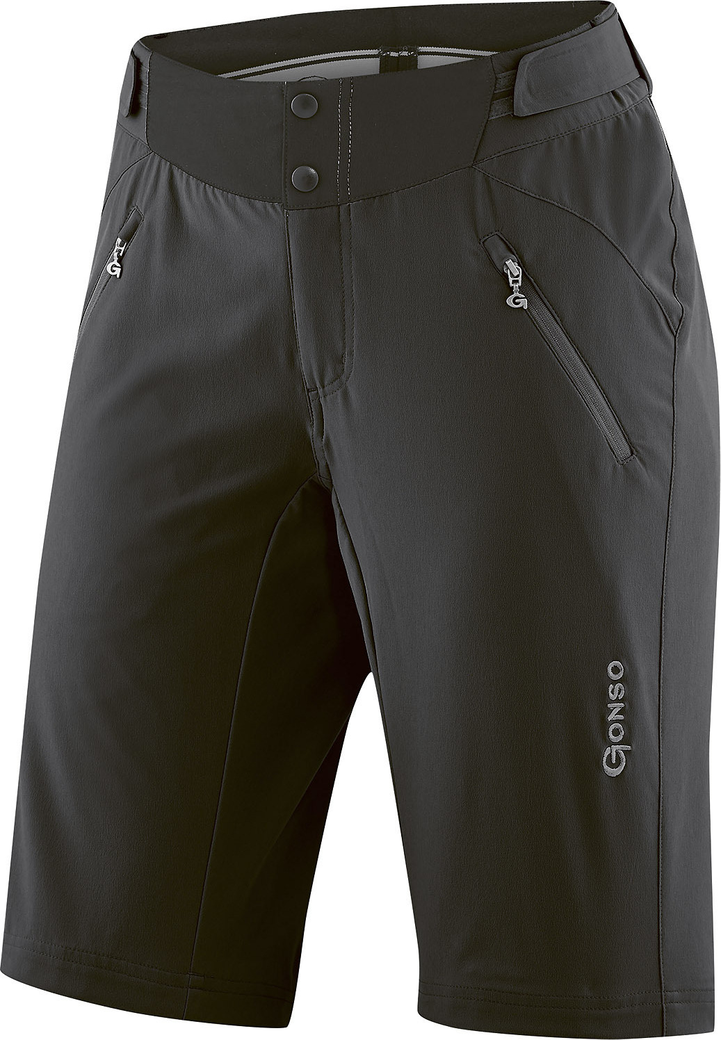 Gonso Damen Bike Shorts Syeni Damen 9400082 Schwarz 44 25032-900-44