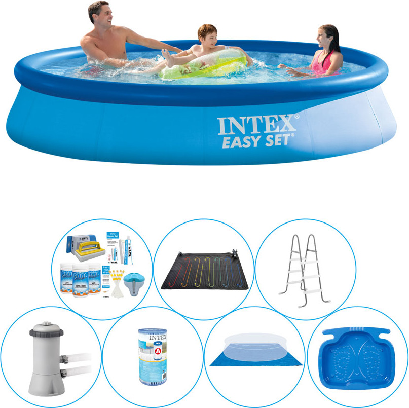 Intex Easy Set Rund 366x76 cm - 8-členný - Bazén Super Deal