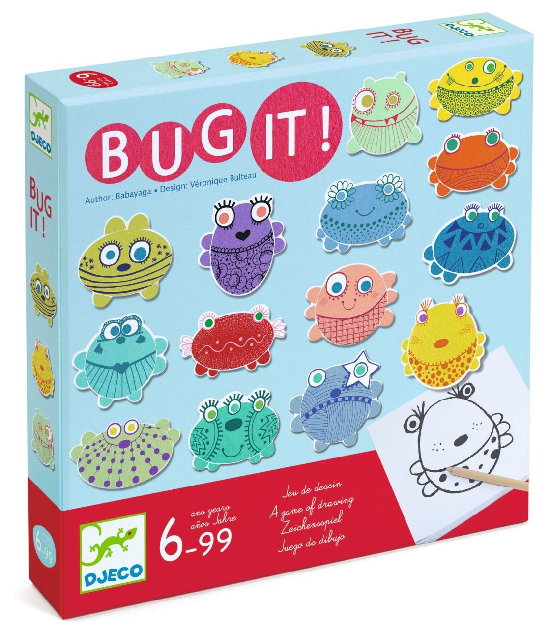 Gesellschaftsspiel Bug it, Djeco