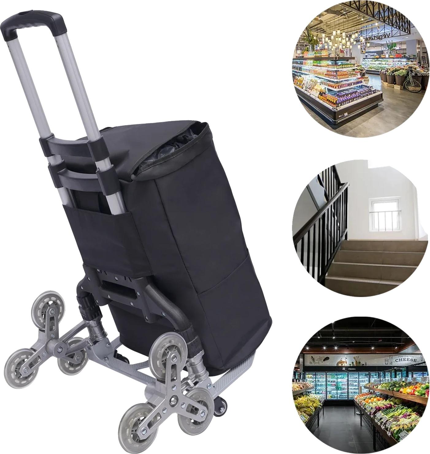 OEM Treppe-Steigwagen, Schwerlast, Kompaktes Klappdesign, 10 Räder 2537