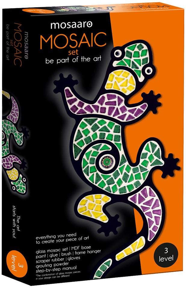 Roter Kafer Eidechsen-Mosaik-Kreativset MA3001