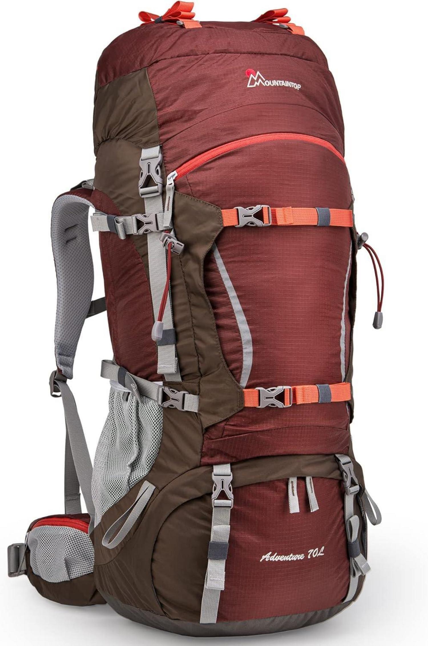 Sonstige MOUNTAINTOP 70L Trekkingrucksack Herren Damen Camping Wanderrucksack