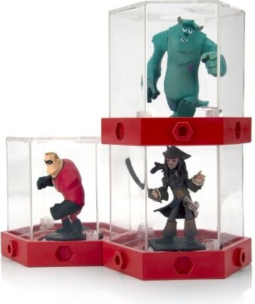 pdp Disney Infinity Figuren Display Case (3er Pack) (alle Systeme) 1020-0708056020156