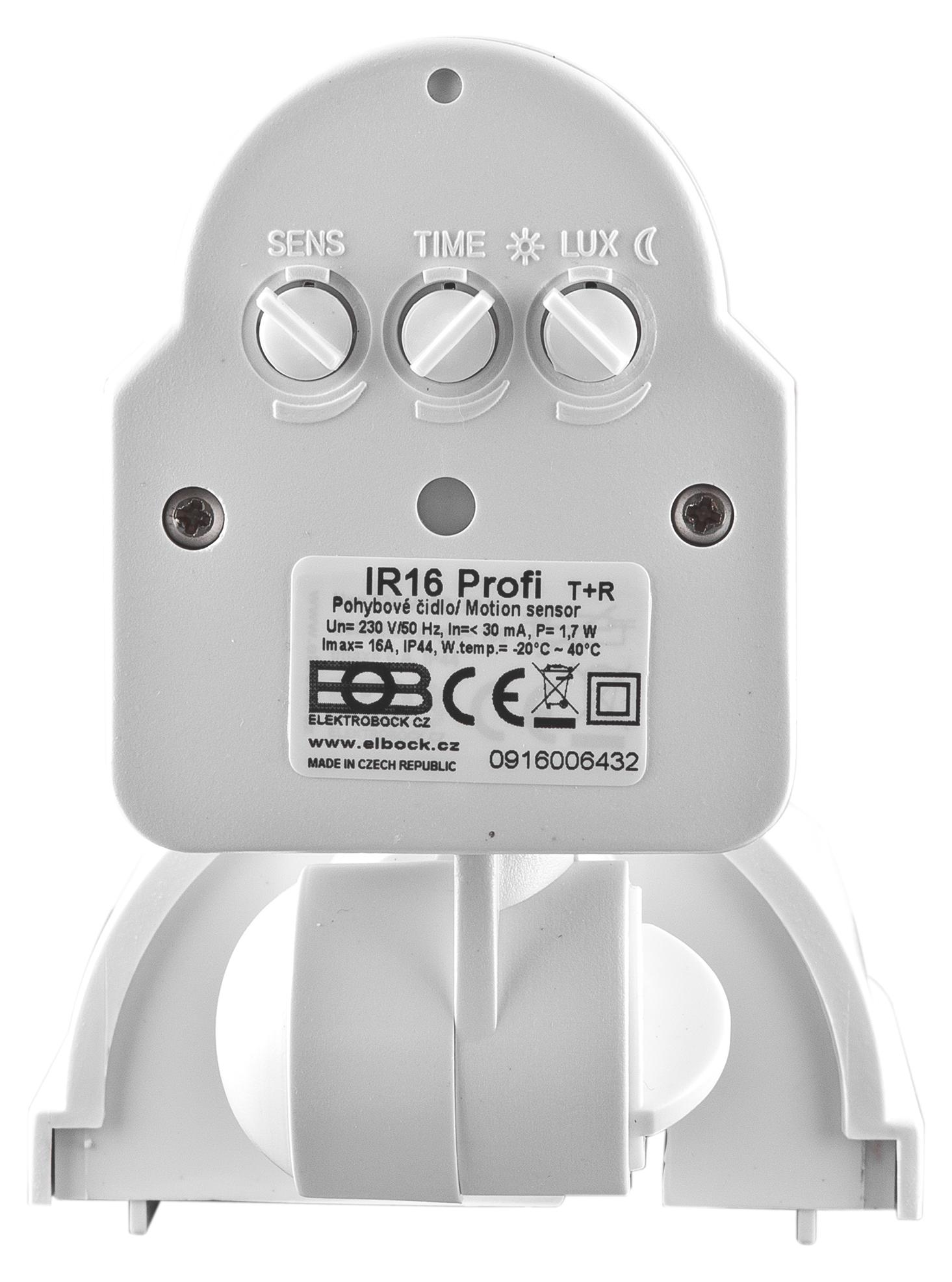 Elektrobock cz Elektro bock Bewegungsmelder IR16 Profi 1620916