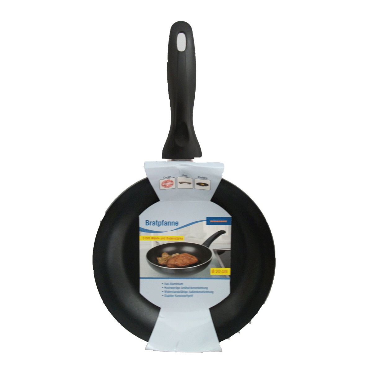 Pfanne EUROHOME Bratpfanne 20 cm mit Antihaftbeschichtung - rostfreie Allzweckpfanne - Bratpfannen Antihaftbeschichtet - effiziente Pfannen 591300