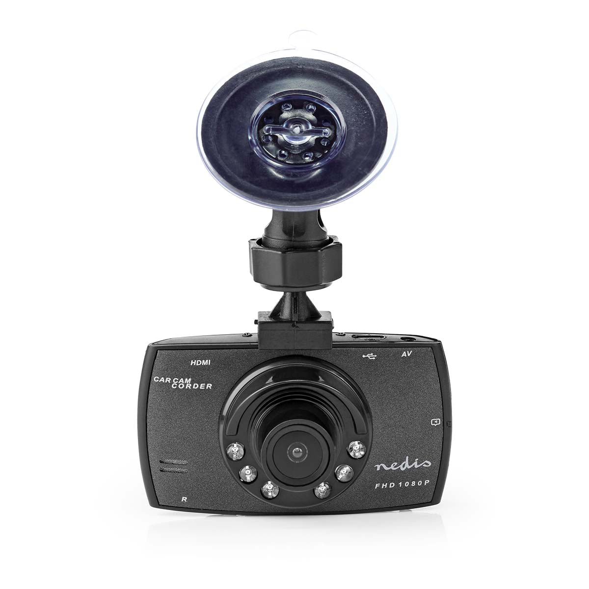 Nedis Dcam11Bk Dashcam Full Hd 1080 P 1 Ch 2.7 Inch Kijkhoek Van 120° ADL-DCAM11BK