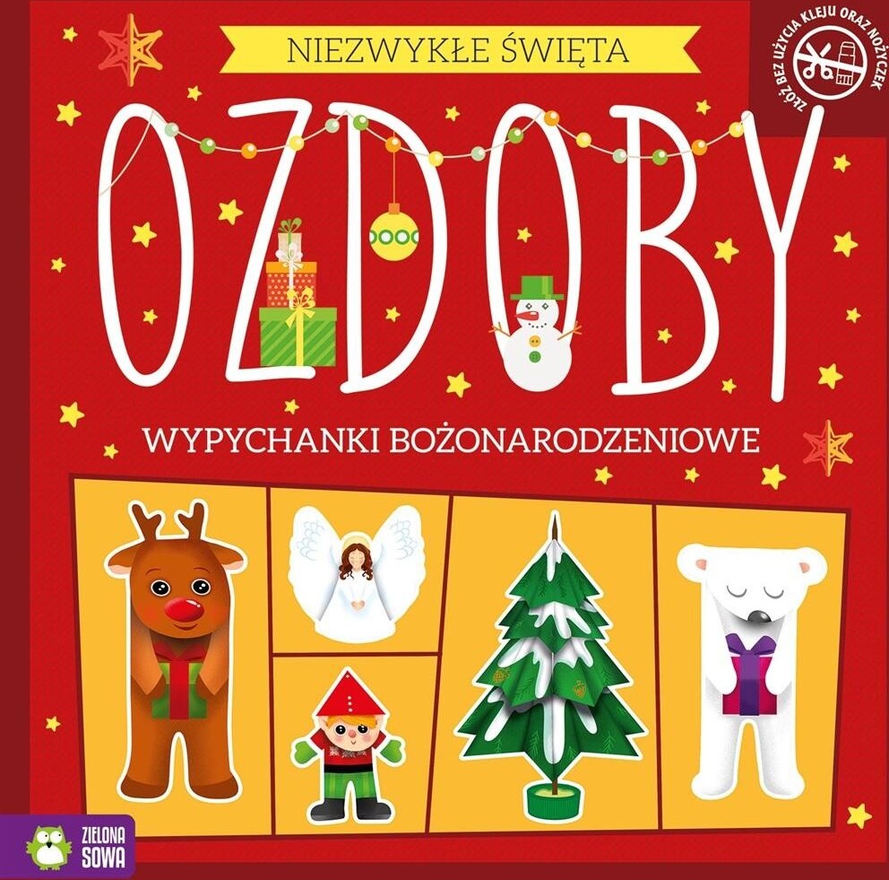 Nezvyčajné Vianoce. Ozdoby. Push-outs