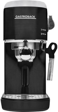Gastroback Design Espresso Piccolo, Espresso kávovar, 1,5 L, Mletá káva, 1400 W, Čierna