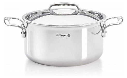 De Buyer MINI-BRATENTOPF AFFINITY + DECKEL 16CM 3742.16 Stewpot Affinity 16 CM