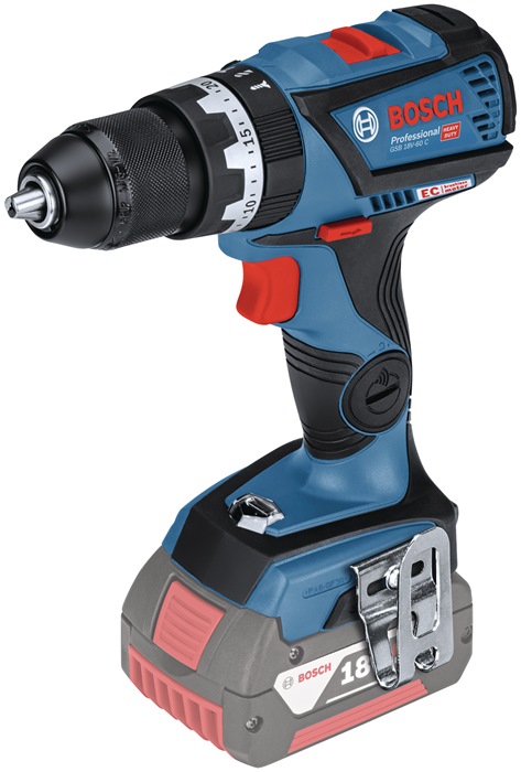 Akumulátorová príklepová vŕtačka Bosch GSB 18V-60 C