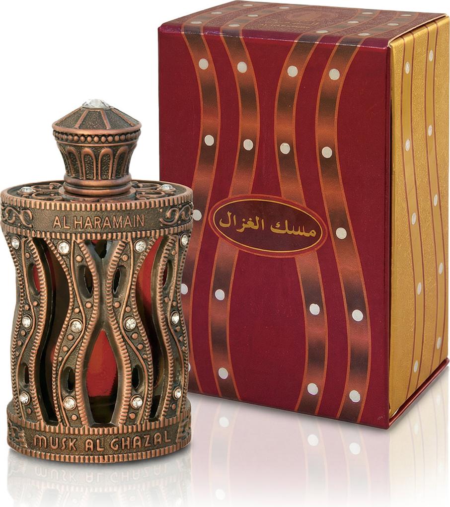 Al Haramain Musk Al Ghazal Parfümiertes Öl 30 ml (unisex)